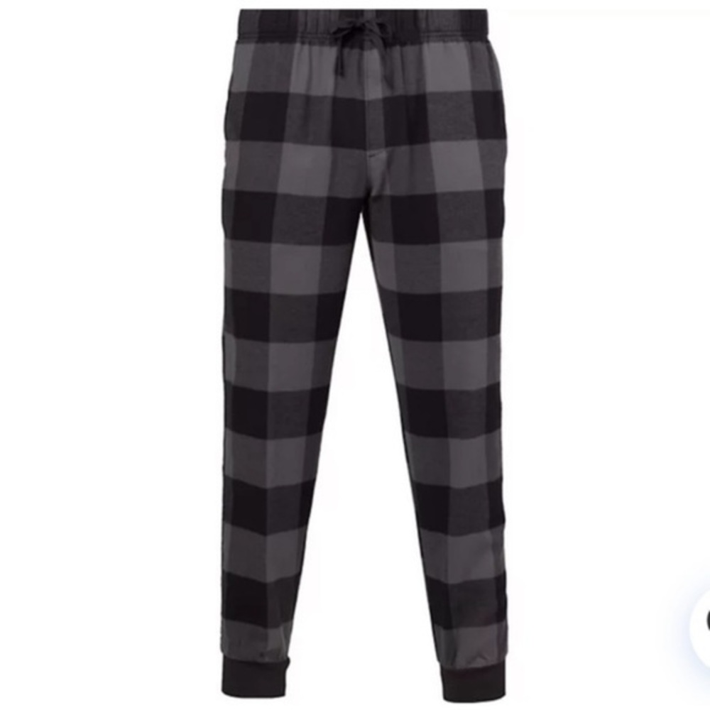 Magellan Pajama Jogger Pants PJs Gray Black
Buffalo Plaid Flannel Holiday NWT